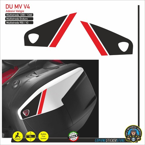 Adesivo valigie ducati - valigie,