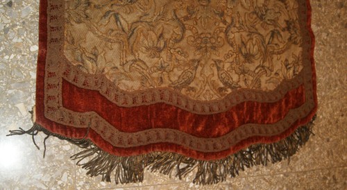 Tappeto arazzo ricamato - , a