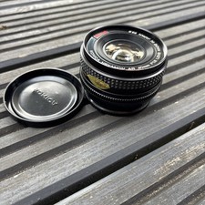 Konica Hexanon AR 40 mm f1.8 obiettivo fotocamera pancake. KONICA AR Mount Vintage.