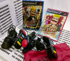 2 GIOCHI BUZZ! + 4 BUZZER , PLAYSTATION 2 , USATO