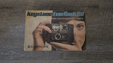 Fotocamera elettronica pellicola flash Keystone Everflash 20 vintage anni 70 con scatola originale