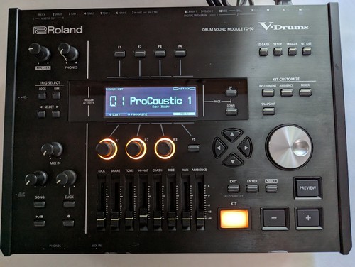 Roland modulo audio - td-50,