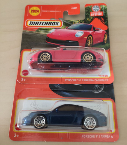 Lotto matchbox porsche - 2x, 911