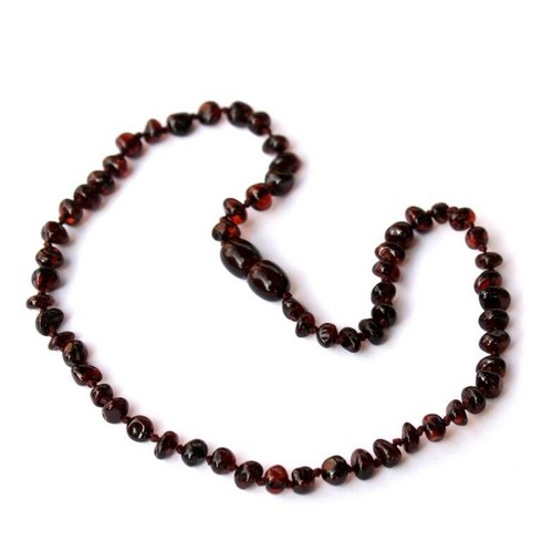 Collana ambra baltica - collana, in