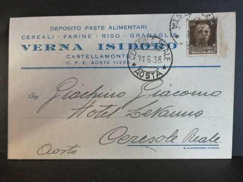 Cartolina castellamonte verna - cartolina,