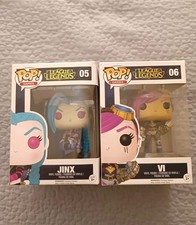 Funko Pop League Of Legends Jinx 05 Vi 06 - Pop Games - Rare