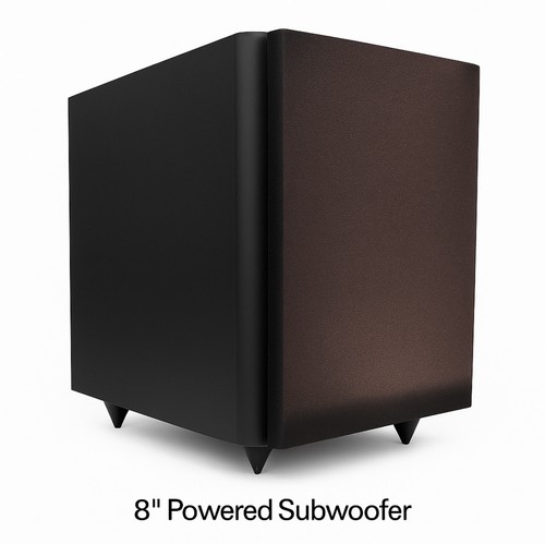 Subwoofer potenziato 80w - subwoofer, 8"