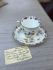 Tazza Da The Antica Vintage Diamond China Inglese 1880 Con Garanzia