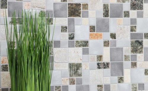 Mosaico tegola alluminio - mosaico,