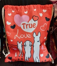 Cani Borsa Sacca Zaino Zainetto a Spalla Tracolla Coulisse Portascarpe