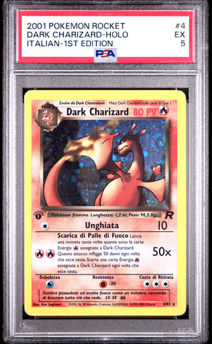 Dark charizard 82 rara - 04/82,