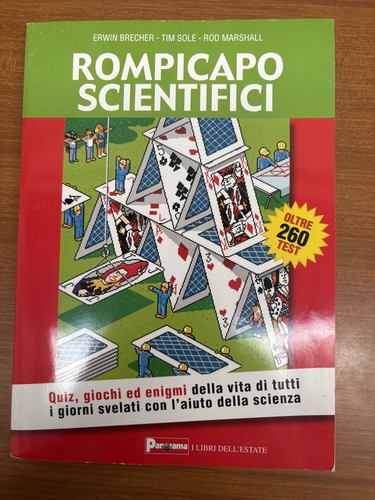 Libro rompicapo scientifici - "rompicapo, scientifici"