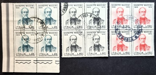 Italia repubblica 1972 mazzini - italia,