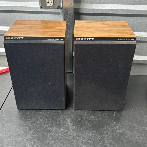 Coppia diffusori vintage scott - coppia,