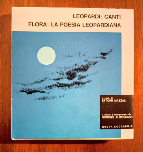 Leopardi flora canti - leopardi,,