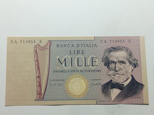 1000 lire verdi tipo - 1000, 2⁰