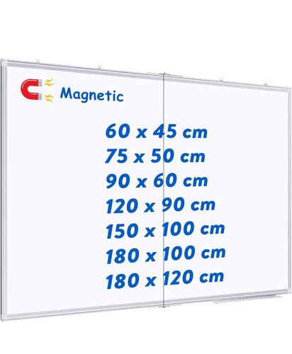 Maxtek lavagna bianca 120x90 - bianca,