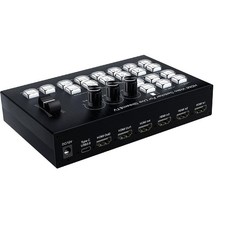 4 Telecamere HDMI Streaming 4K Video Switcher Produzione Live Broadcasting Stationpo