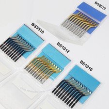 10pz/set NOGA BS1010 BS1012 BS2012 BS3510 Strumento di sbavatura lama girevole stagno HSS