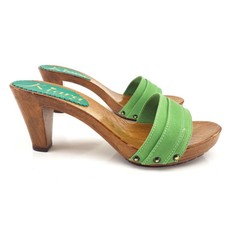 Zoccoli donna verdi made in - donna,