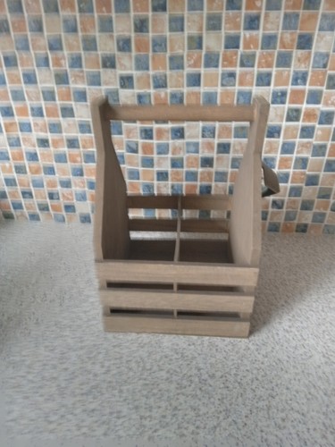 Vintage wooden beer crate - wooden,