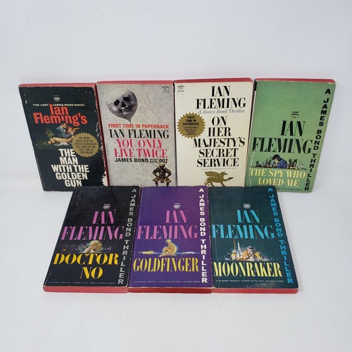 Ian fleming james bond lot - james,