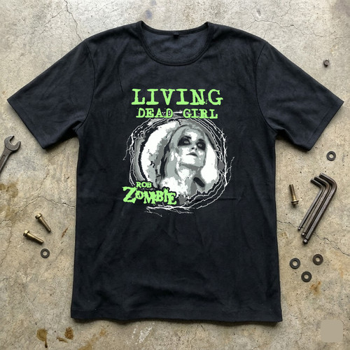 Shirt rob zombie living dead - zombie,