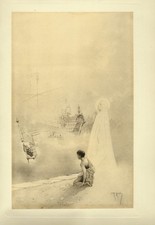 ❤️ 1909 Estampe originale