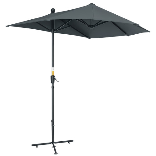 Ombrellone semicircolare con - ombrellone,
