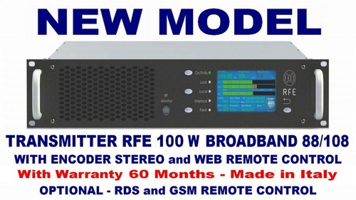 Broadcast professional 100w - 100w, fm