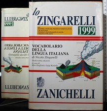 LO ZINGARELLI 1999. VOCABOLARIO DELLA LINGUA ITALIANA. ZINGARELLI. ZANICHELLI.