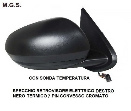 Specchietto retrovisore destro - retrovisore,