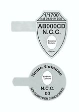 SCUDO E PALETTA PERSONALIZZATI PER NCC - TAXI - VTC - TRASPORTI PUBBLICI