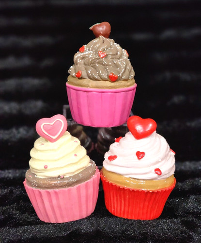 Cupcakes cuore decorazione - 3,