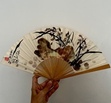 Ventaglio CAAC in carta e legno Aviazione Cinese primi Anni ‘80