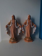 Coppia Di Antiche Statue Sacre