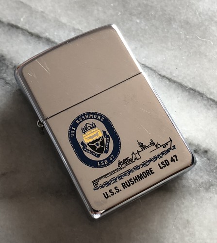 Zippo accendino uss rushmore - uss,
