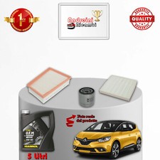 KIT TAGLIANDO 3 FILTRI E OLIO RENAULT SCENIC IV 1.3 TCE 103KW 140CV DAL 2018 ->