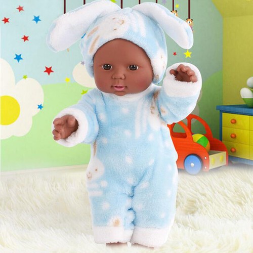 Bambola reborn afroamericana