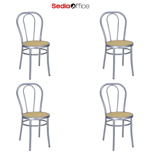 Sedia thonet metallo - 4,
