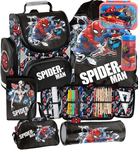 Zaino scuola spiderman set - spiderman, 7