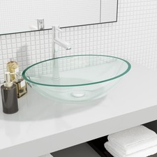 vidaXL Lavandino in Vetro