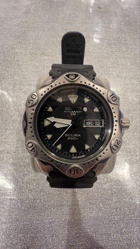 Seiko scuba 200m - seiko, quarzo