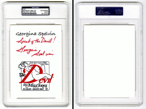 Cartolina firmata 5x7 georgina - 5x7,