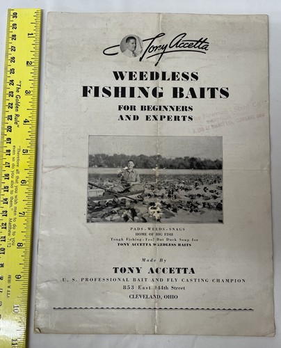Tony accetta esca pesca - da,