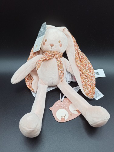 Doudou peluche lapin rose - doudou,