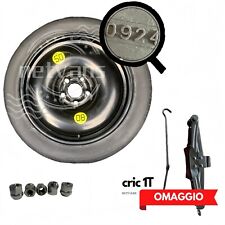 Ruotino di Scorta 16" per Toyota Yaris (Cric Omaggio)125/70(5 FORI!)+chiave+dadi