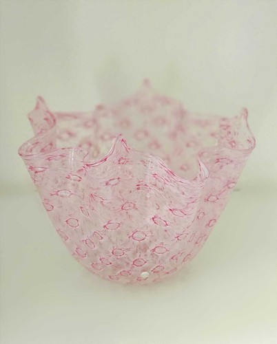 Macramè centrotavola vetro - macramè,
