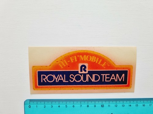 Adesivo royal sound - sound, hifi