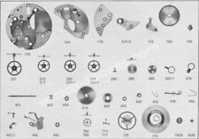 UNITAS 6325 SPARE PARTS